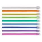 Слюносмукатели 15 см PERFECTO – 100 бр | Гъвкави, нетоксични, с метална нишка