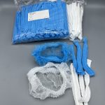 Шапки боне клип еднократни – 100 бр | Нетъкан текстил, универсален размер, хигиенни