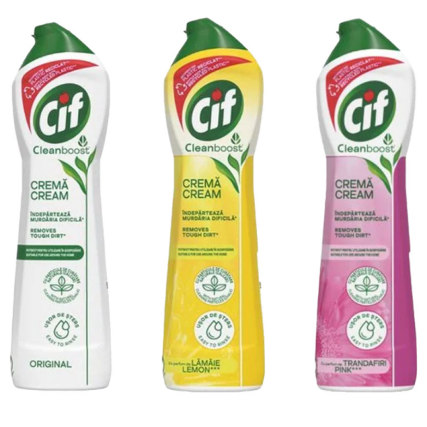 CIF Крем 500 мл | Cif Cream Cleaner 500ml – Интензивен почистващ крем