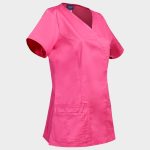 Дамска медицинска туника CHEROKEE WRAP PINK WWE4728 - Image 4