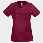 Дамска медицинска туника CHEROKEE WRAP BORDEAUX WWE4728