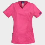 Дамска медицинска туника CHEROKEE WRAP PINK WWE4728