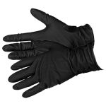 Черни нитрилни ръкавици ALDENA 8 гр – 50 бр | Black Nitrile Gloves 8g Diamond Grip