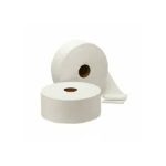 Тоалетна хартия Мини Джъмбо, 150 м, 400 г | Двупластова, бяла, 12 рула