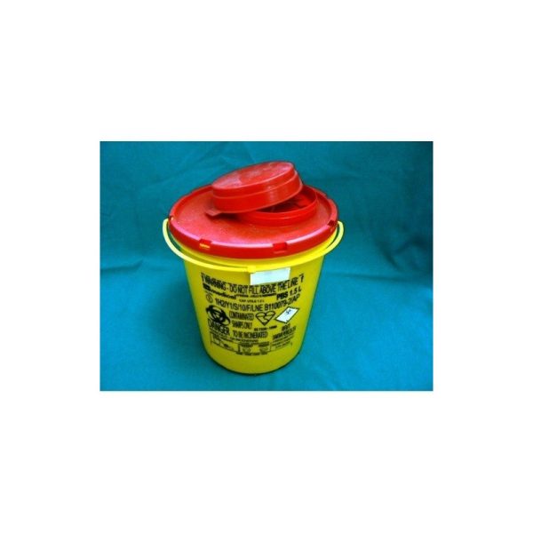 Контейнер за опасни отпадъци | Биологични и медицински отпадъци – безопасно съхранение и изхвърляне 4.5 л