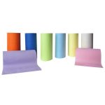 Лигавник на ролка – двупластов цветен (53 × 60 см) | Целулоза + PE фолио, 80 броя