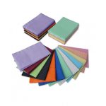 Лигавник за щипка – двупластов цветен (33 × 45 см) | Целулоза + PE фолио, 125 бр/опаковка