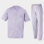 M3 PURPLE | Медицински Комплект Туника и Панталон | Унисекс | Лилав Цвят | 65% Полиестер / 35% Памук
