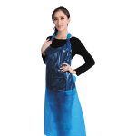 Престилки полиетилен син/бял – 100 бр | Еднократни, водоустойчиви, защитни