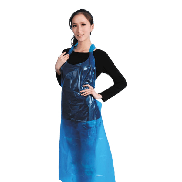 Престилки полиетилен син/бял – 100 бр | Еднократни, водоустойчиви, защитни