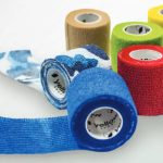 Ластичен Бинт Плетен Самозалепващ 5 см | Цветен | Без Латекс