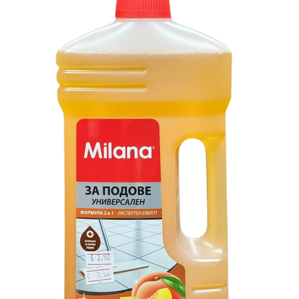 Препарат за под  универсален Сочна праскова MILANA @
