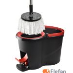 Ротационен моп с кофа  ултраздрав, кофа с педали 16L, Torr Turbo Elefan