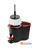 Ротационен моп с кофа  ултраздрав, кофа с педали 16L, Torr Turbo Elefan
